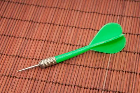 Green dart 스톡 사진
