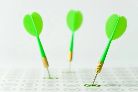 Green dart Stock Photos