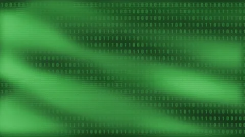 Green Data Flow Stock Footage 904939