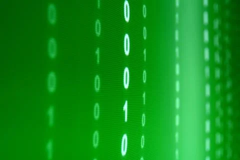 Green data space Foto stock