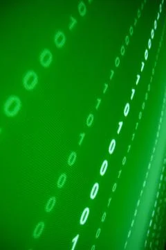 Green data space Foto stock