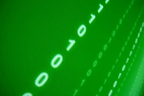 Green data space Foto stock