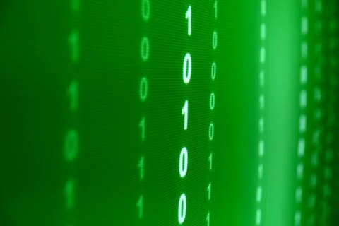 Green data space Foto stock