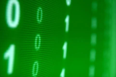 Green data space Foto stock