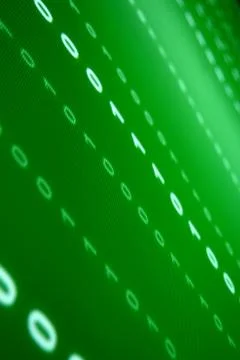 Green data space Foto stock