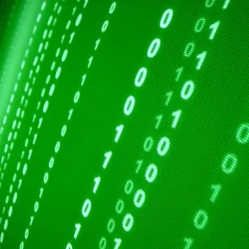 Green data space Foto stock