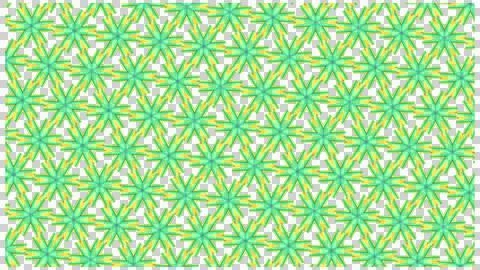 Green Decorative Pattern on White Minimal Background Illustrazione stock