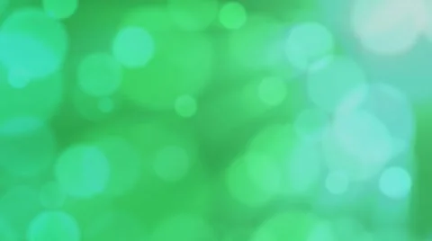 Green defocused bubbles Stock Footage 8686040