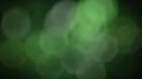 Green defocused particles with bokeh effect. Loop. 動画素材 44560485