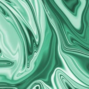 Green Dense Liquid Surface Luxury Fabric Texture Graphic Background Stock Illustration