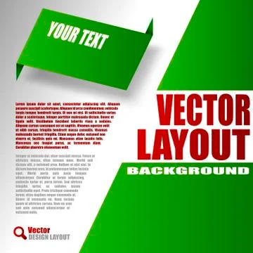 Green design Illustrazione stock