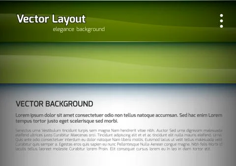 Green Design Illustrazione stock