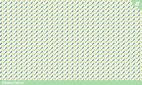Green diagonal pill shape background Stockillustratie