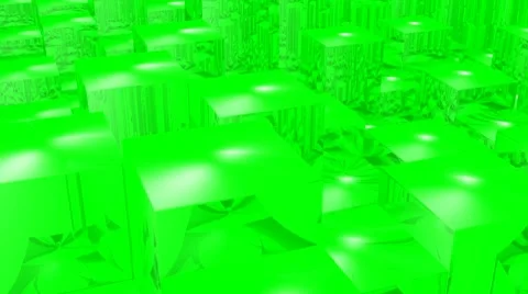 Green diamond line Stock Footage 8794466