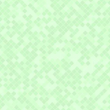 Green diamond pattern. Seamless vector Stock Illustration