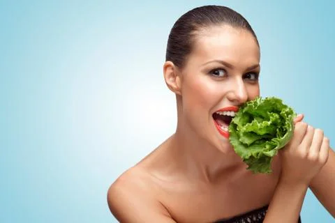 Green diet. Stock Photos