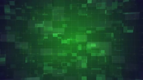 Green Digital Abstract 4K Looping Background Video Stock-Footage 171765332