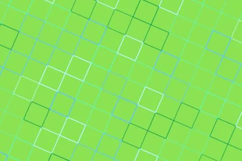 Green digital background with abstract square patterns Stock Photos