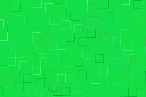 Green digital background with squares pattern for technology Stock Photos