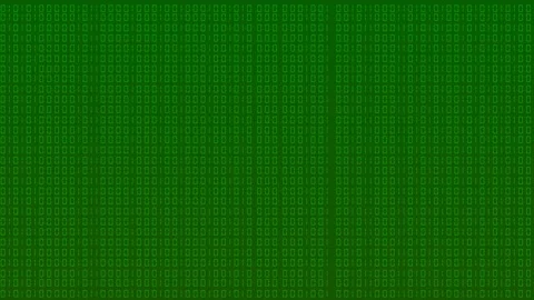 Green digital binary code animated background abstract data and technology .. Stock Footage 267877489
