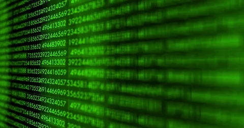 Green digital computer antivirus software application running on a OS  Video stock 83327336