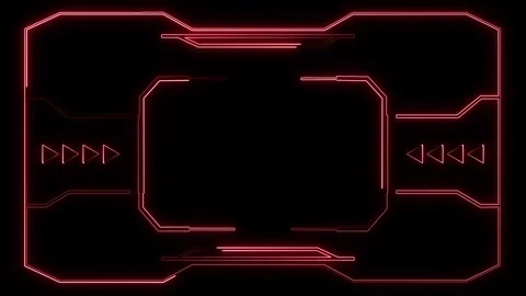 Green digital dashboard animation with rotating scan arcs and hud indicator.. Stock Footage 337364544