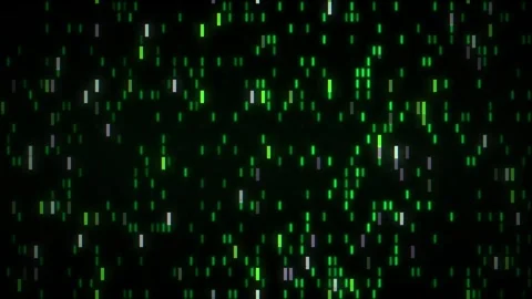 Green digital data grid flickering seamless loop motion background Stock Footage 344517924