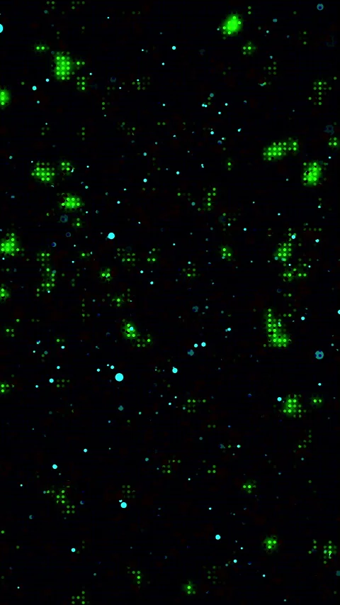 Green digital data grid  Overlay Loopable Background  vertical 4K animation 動画素材 340755646