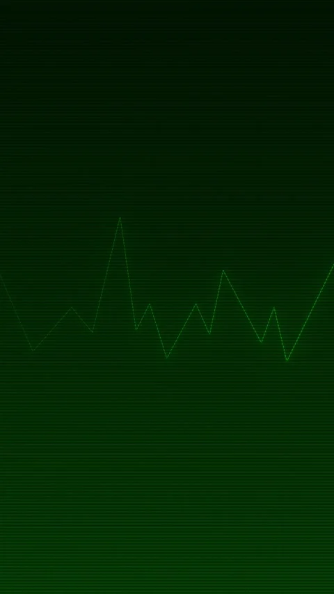 Green Digital Line Graph Analytics Monitor Background Stock Footage 341363787