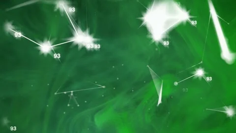 Green digital matrix background Stock Footage 166353883