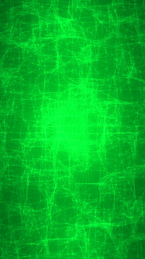 Green Digital Matrix Network for Eco-Tech and Sustainable Software Development Stock Footage 336040284