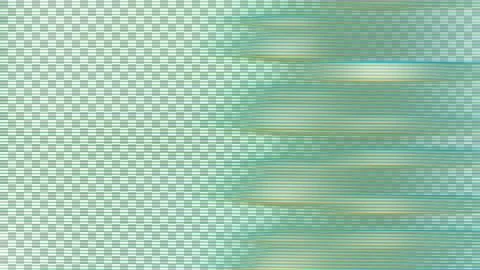 Green digital screen glitching with pixel interference Stock Illustration