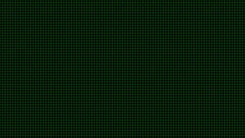 Green Digital Square Grid Pulsing Cyber Tech 4K Loop Overlay Stock Footage 339374317