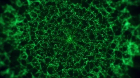 Green Digital Tunnel Vídeos de archivo 333012463