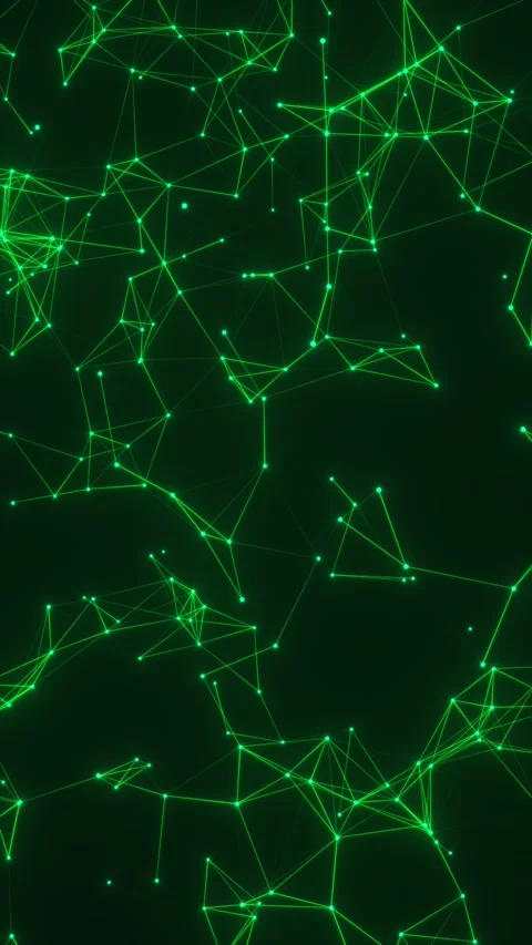 Green Digital Web Stock Footage 312568612