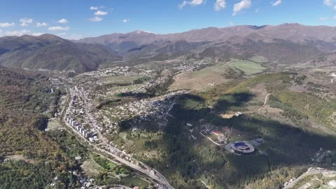 Green Dilijan by Drone 7 Video stock 337191907