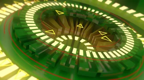 Green disco background with soft edges Stock Footage 68662558