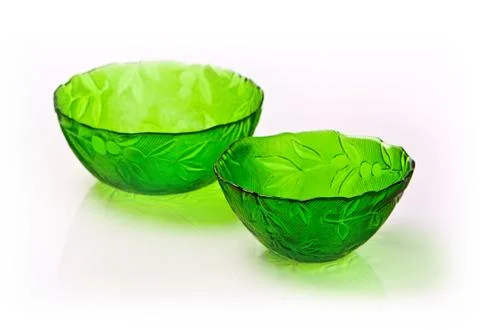 Green dish Stock Photos