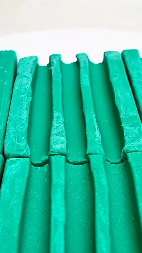 Green Dishwashing Soap Bars Moving in a Line, White Background Stock Footage 스톡 동영상 332324366