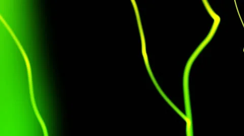 Green distorted neon lines background loop Stock Footage 11292231