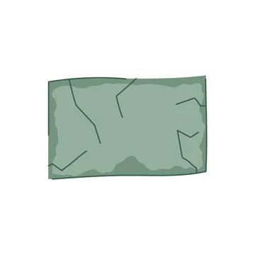 Green distressed background with cracks and rough edges Stock Illustration