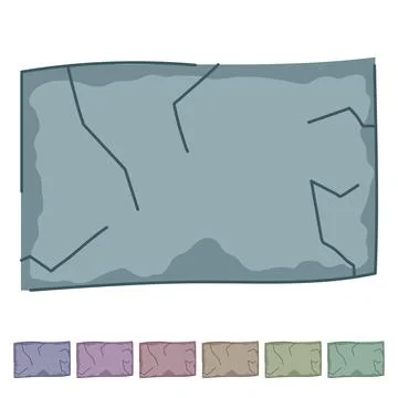 Green distressed background with cracks and rough edges graphic Stock Illustration