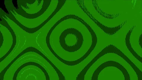 Green Dithered Round Diamond Patterns Expanding Stock Footage 335599631