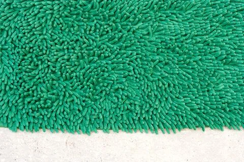 Green doormat Stock Photos