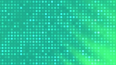 Green Dot Matrix Pattern Background Loop. Stock Footage 286426322