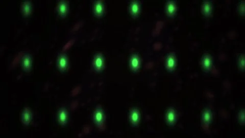 Green dots on black background sequence. Stock Footage 335365278