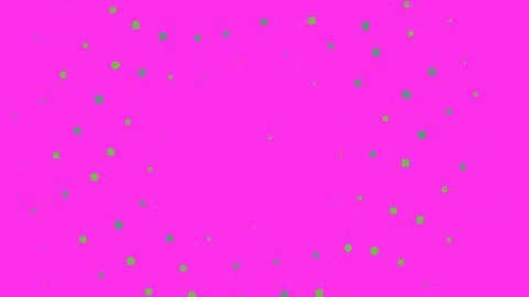 Green dots scattered on pink background イラスト素材