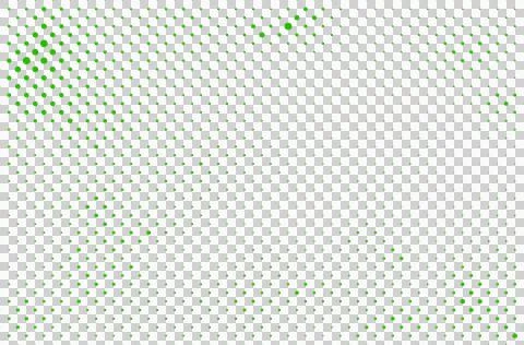 Green dots on white background, scattered pattern Stock Illustration