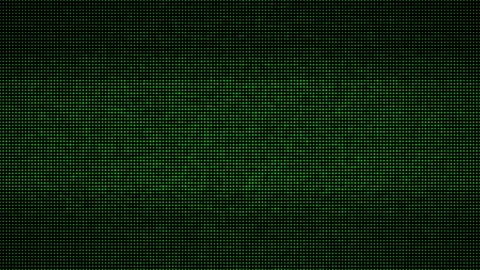 Green Dotted Data Noise Flickering in Vignette Screen Background Stock Footage 209951638