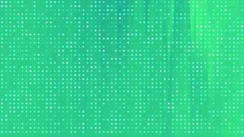 Green Dotted Grid Abstract Digital Background Loop. Stock Footage 286774712
